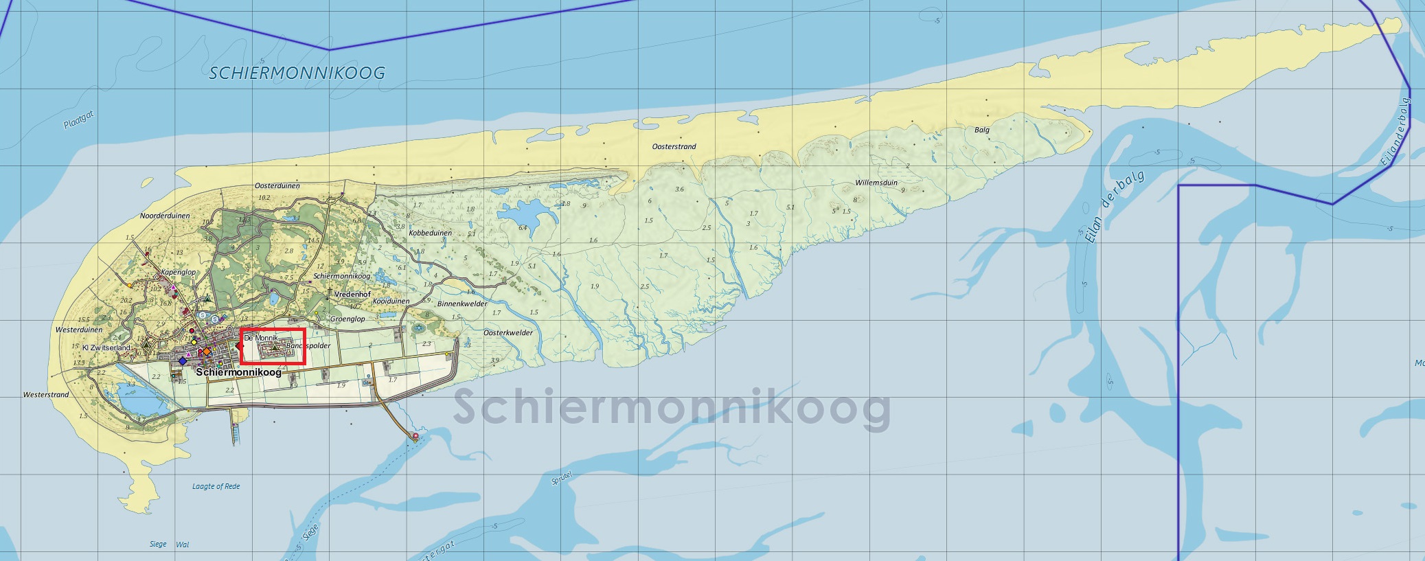 Schiermonnikoog met De Monnik